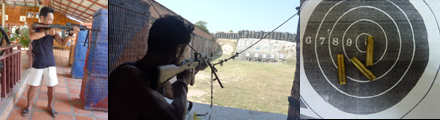 射撃の写真