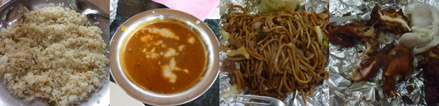 カジューラホーでの食事